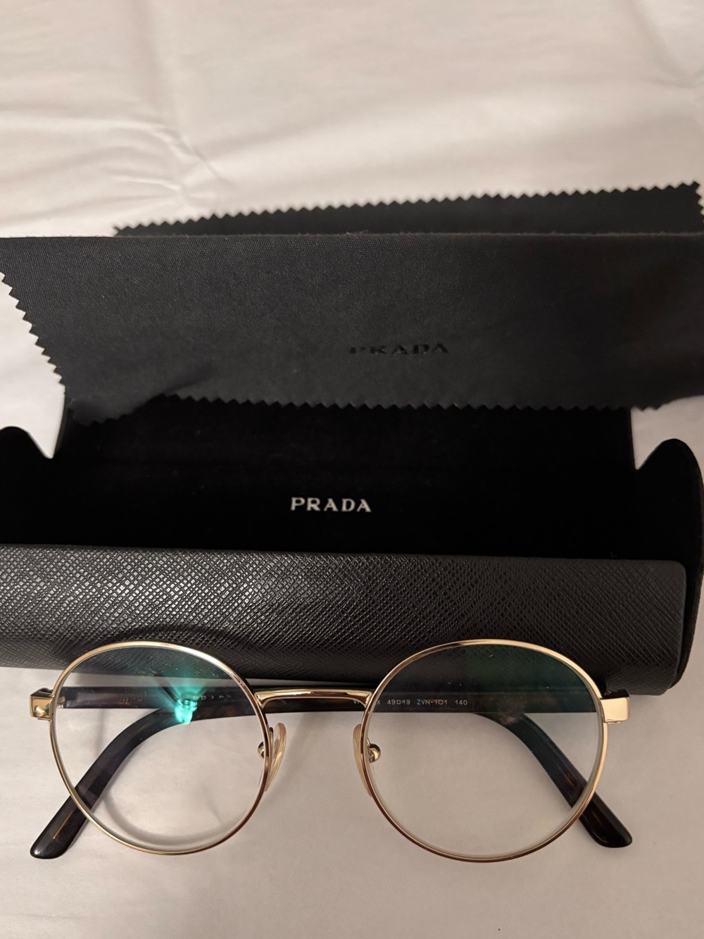 AUTHENTIC PRADA VPR 52X  MEN’s EYEGLASSES.